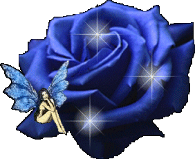 rose bleu